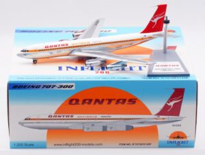 InFlight 200 1:200 Qantas Airways Boeing B707-300C "Last Flight" VH-EAG (IF707QF0125P)
