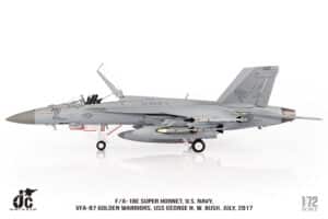 JC Wings Military 1:72 United States Navy (USN) Boeing F/A-18E Super Hornet, VFA-87 "Golden Warriors" 168912 (JCW-72-F18-021)