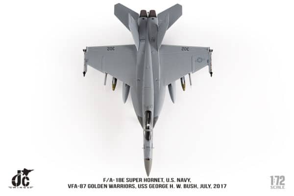 JC Wings Military 1:72 United States Navy (USN) Boeing F/A-18E Super Hornet, VFA-87 "Golden Warriors" 168912 (JCW-72-F18-021) - Image 17