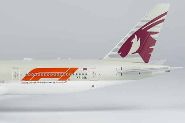 NG Models 1:400 Qatar Airways Boeing B777-300(ER) "Global Airline Partner of Formula 1" A7-BEL (NG73038) - Image 5