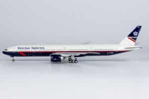 NG Models 1:400 British Airways Boeing B777-300(ER) "Fantasy Retro Livery" G-STBF (NG73039)
