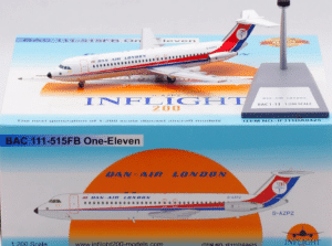 InFlight 200 1:200 Dan-Air London BAC 111-515FB One-Eleven G-AZPZ (IF111DA0425)