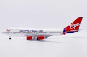 JC Wings 1:200 Virgin Atlantic Boeing B747-400 "Tinker Belle - Flaps Up" G-VBIG (XX20459)