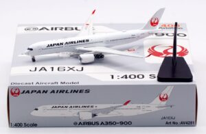 Aviation 400 1:400 JAL Japan Airlines Airbus A350-900 XWB JA16XJ (AV4281)
