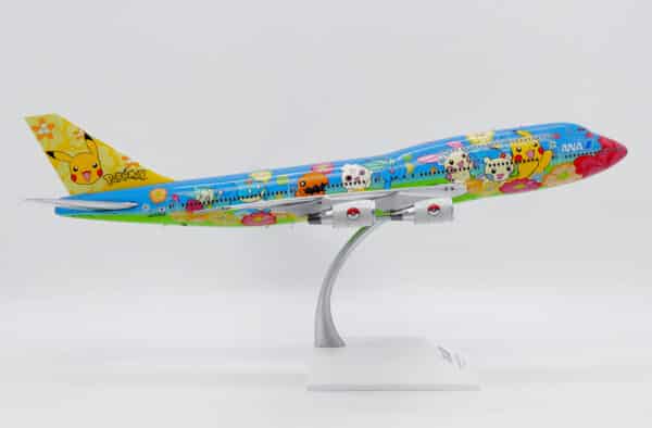 JC Wings 1:200 ANA All Nippon Airways Boeing B747-400D "Pokemon - Flaps Up" JA8956 (XX20270) - Image 6