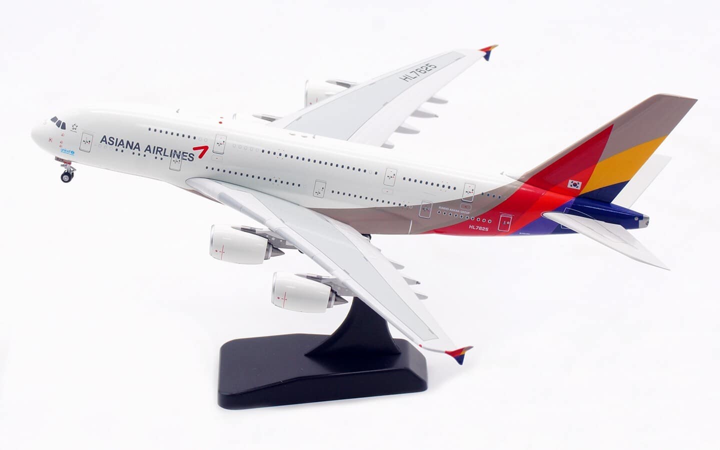 Aviation 400 1:400 Asiana Airlines Airbus A380-800 HL7625 (AV4283) - Image 3