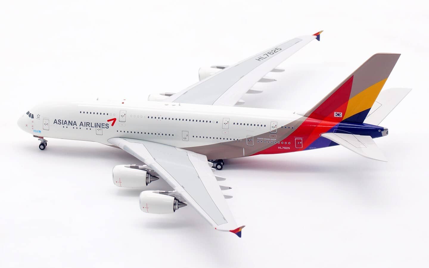 Aviation 400 1:400 Asiana Airlines Airbus A380-800 HL7625 (AV4283) - Image 6