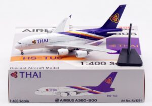 Aviation 400 1:400 Thai Airways Airbus A380-800 "Chaiya" HS-TUC (AV4291)