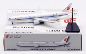 Aviation 400 1:400 Air China Boeing B777-300(ER) B-2085 (AV4295)