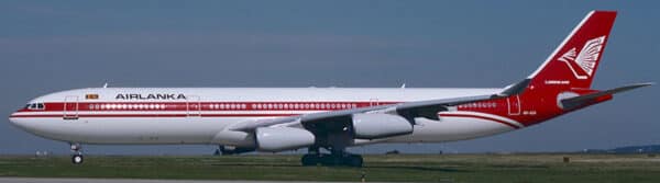 Aviation 400 1:400 Air Lanka Airbus A340-300 4R-ADA (AV4321)