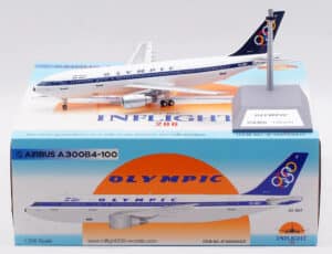 InFlight 200 1:200 Olympic Airways Airbus A300B4-100 "Ajax" SX-BEF (IF300SX0425)