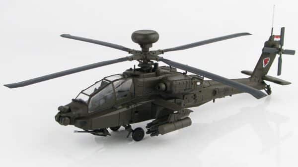 Hobby Master 1:72 Republic of Singapore Air Force (RSAF) Boeing AH-64D Apache Longbow, 120th Sqn. "Kestrel / Red Hawks" 2067 (HH1204)