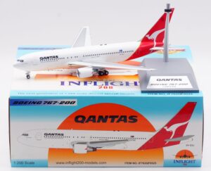 InFlight 200 1:200 Qantas Airways Boeing B767-200(ER) "City of Wollongong" VH-EAJ (IF762QF0525)