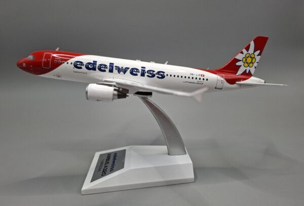 J-Fox Models 1:200 Edelweiss Air Airbus A320-200 "Sorebois" HB-JJK (JF-A320-063) - Image 2