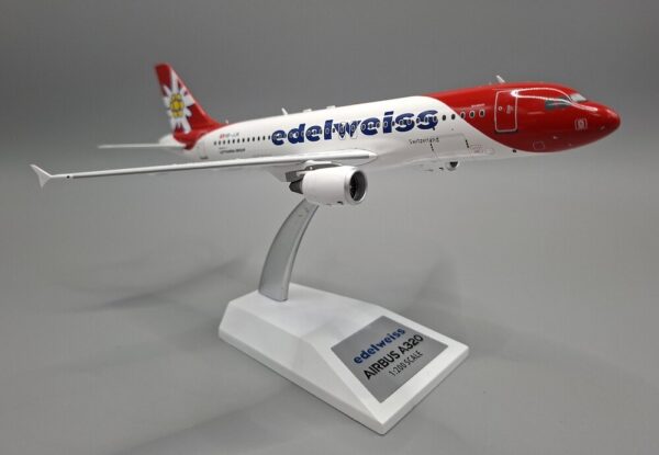 J-Fox Models 1:200 Edelweiss Air Airbus A320-200 "Sorebois" HB-JJK (JF-A320-063) - Image 4