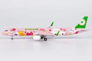 NG Models Ultimate 1:400 Eva Air Airbus A321-200S "Hello Kitty - Pinky Jet" B-16217 (NG13122)