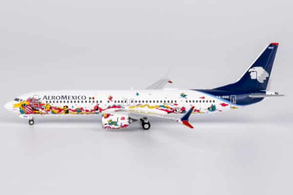 NG Models 1:400 Aeromexico Boeing B737 MAX 9 "Kukulcan" XA-GQS (NG89014)