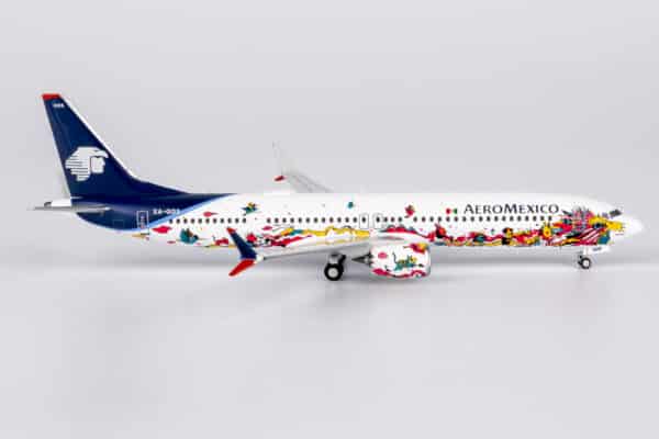 NG Models 1:400 Aeromexico Boeing B737 MAX 9 "Kukulcan" XA-GQS (NG89014) - Image 2