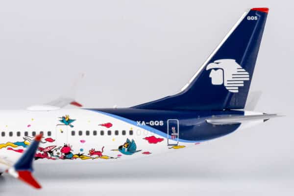 NG Models 1:400 Aeromexico Boeing B737 MAX 9 "Kukulcan" XA-GQS (NG89014) - Image 6