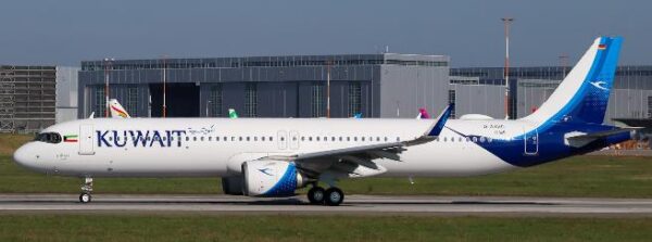JC Wings 1:400 Kuwait Airways Airbus A321neo "Mutla" 9K-AQA (XX40708)