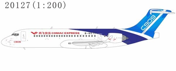NG Models 1:200 COMAC Express COMAC ARJ21-700 (C909) B-657Y (NG20127)