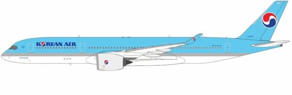 NG Models 1:400 Korean Air Airbus A350-900 XWB HL8597 (NG39103)