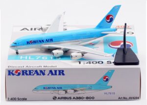 Aviation 400 1:400 Korean Air Airbus A380-800 HL7619 (AV4284)