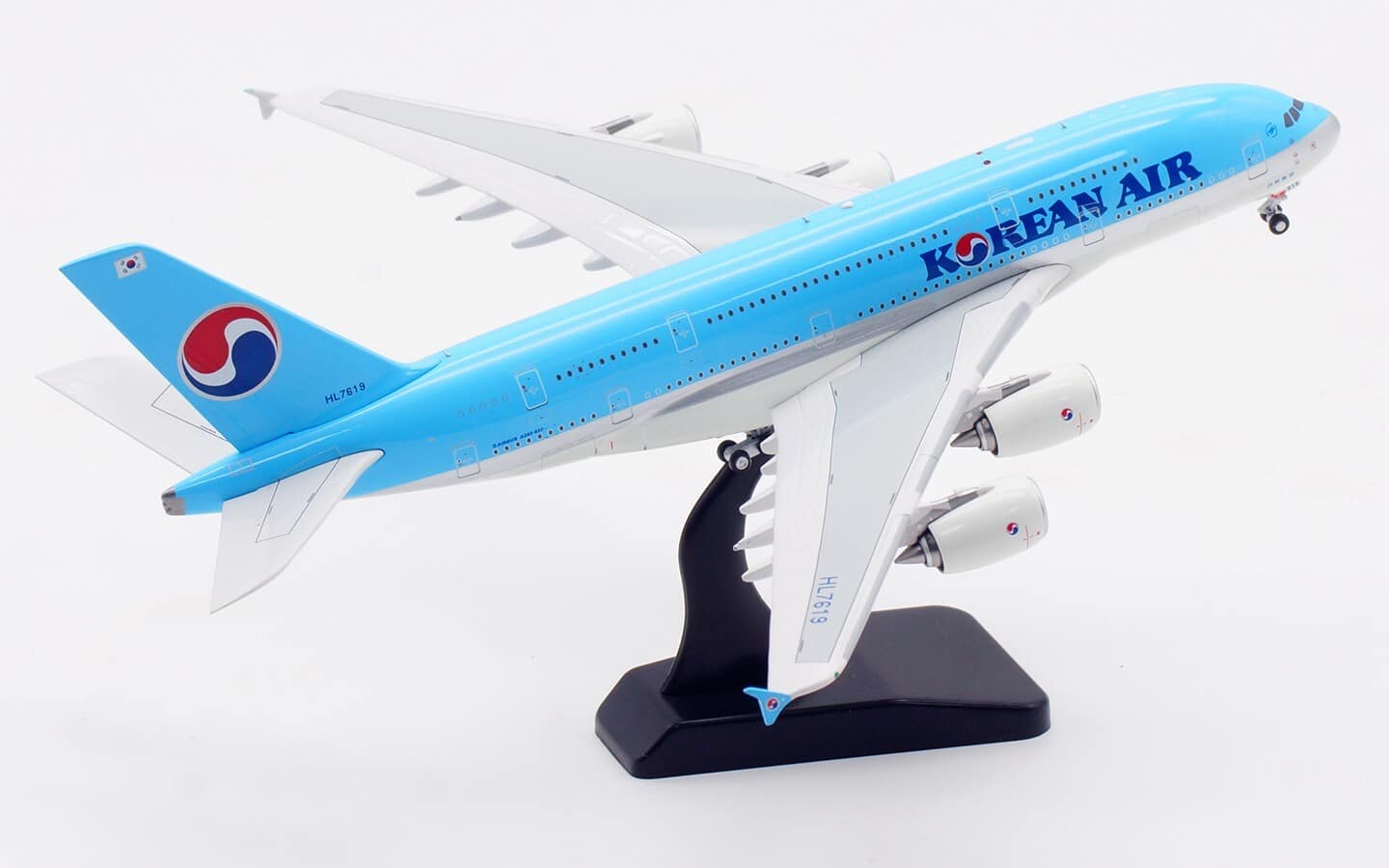 Aviation 1:400 大韓航空 A380 HL7619 AVIATION 1/400 Korean Air Airbus A380 HL7619 AV4284 Finished