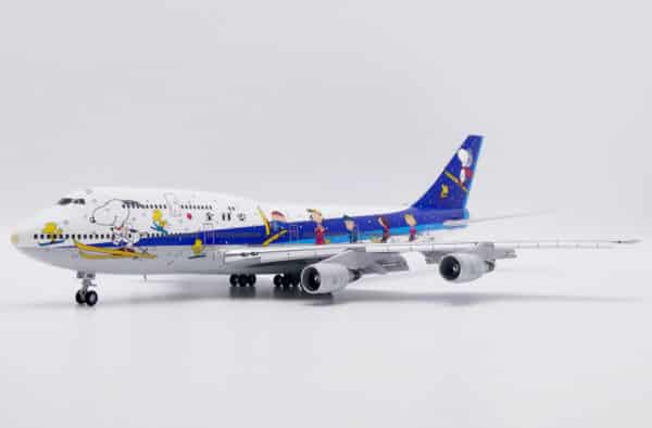 JC Wings 1:200 ANA All Nippon Airways Boeing B747-400D "Snoopy - Flaps Down" JA8961 (SA2053A) - Image 3