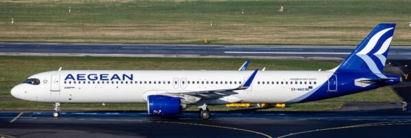 JC Wings 1:200 Aegean Airlines Airbus A321neo SX-NAO (XX20762)