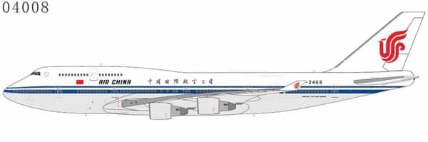 NG Models 1:400 Air China Boeing B747-400M B-2469 (NG04008)