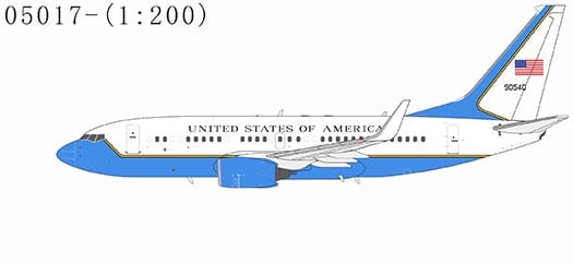 NG Models 1:200 United States Air Force (USAF) Boeing C-40C Clipper (B737-700) 09-0540 (NG05017)