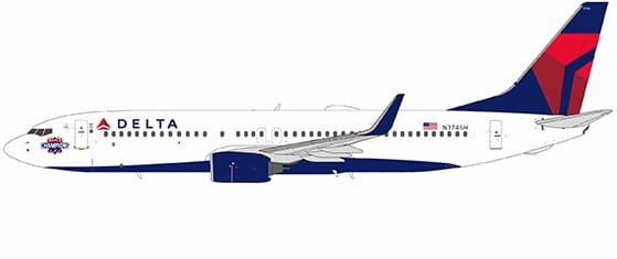 NG Models 1:200 Delta Air Lines Boeing B737-800w "World Champions 2021" N3746H (NG08062)