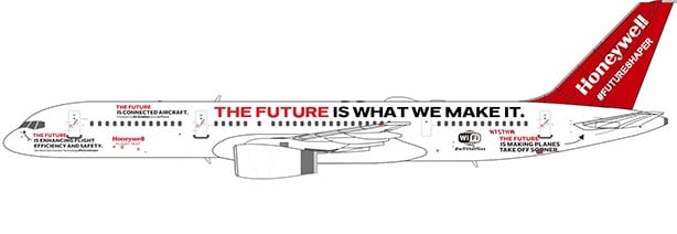 NG Models 1:200 Honeywell Boeing B757-200 "The Future Is What We Make It" N757HW (NG42039)