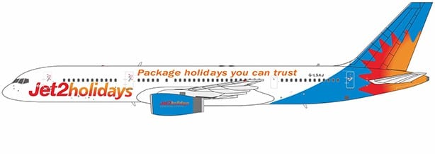 NG Models 1:200 Jet2 Boeing B757-200 G-LSAJ (NG42051)