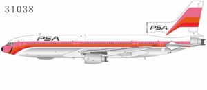 NG Models 1:400 Pacific Southwest Airlines (PSA) Lockheed L-1011 TriStar 1 N10114 (NG31038)