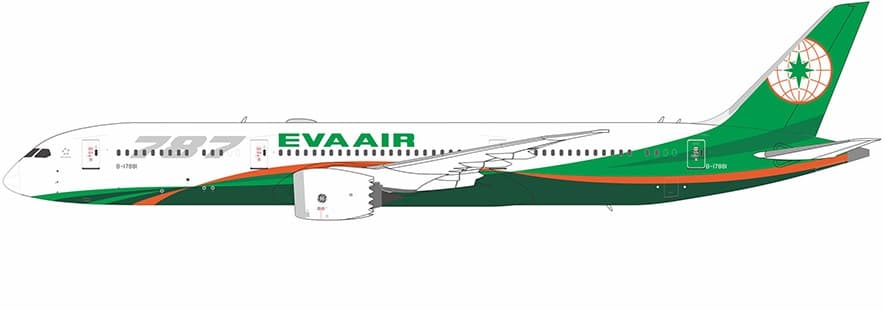 NG Models 1:400 Eva Air Boeing B787-9 Dreamliner B-17881 (NG55142)