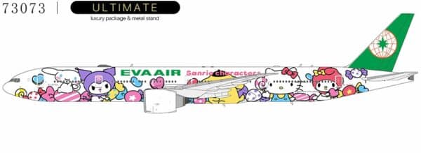 NG Models Ultimate 1:400 Eva Air Boeing B777-300(ER) "Hello Kitty - Lolly Jet" B-16740 (NG73073)