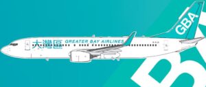 Aero Polaris 1:400 Greater Bay Airlines Boeing B737-800w B-KJA (HA7380006B)