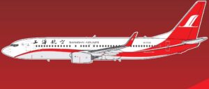 Aero Polaris 1:400 Shanghai Airlines Boeing B737-800w B-1720 (HA7380014)