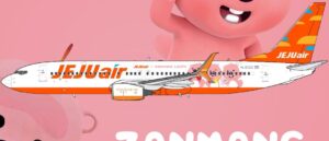 Aero Polaris 1:400 Jeju Air Boeing B737-800S "Zanmang Loopy" HL8322 (HA7380018)