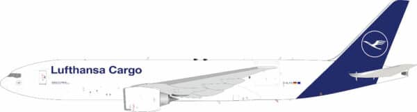 J-Fox Models 1:200 Lufthansa Cargo Boeing B777-F "Namaste India" D-ALFH (JF-777-2-007)
