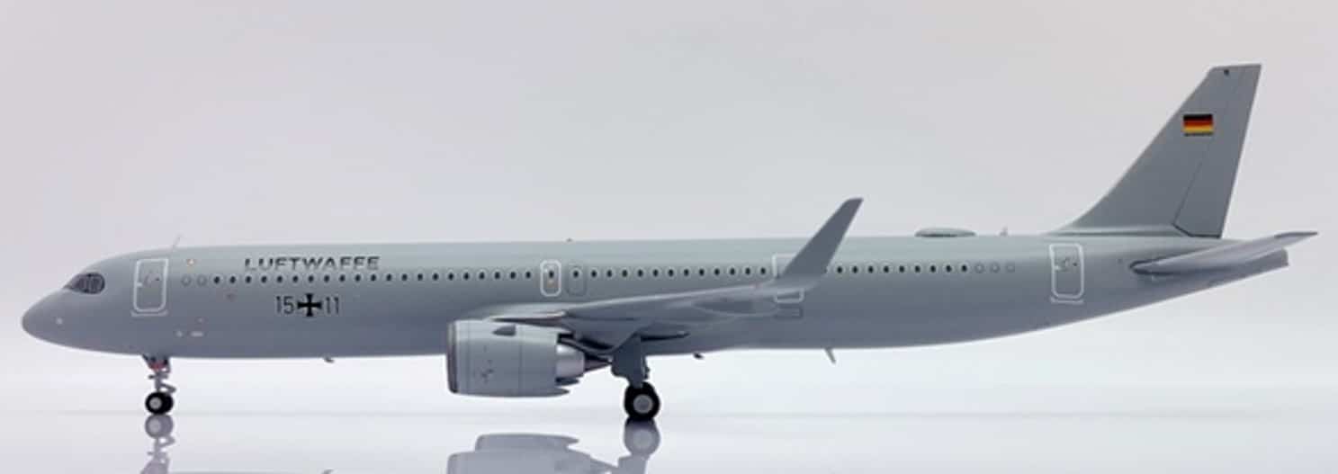 JC Wings 1:200 Luftwaffe (German Air Force) Airbus A321neo VIP 15+11 (LH2335)