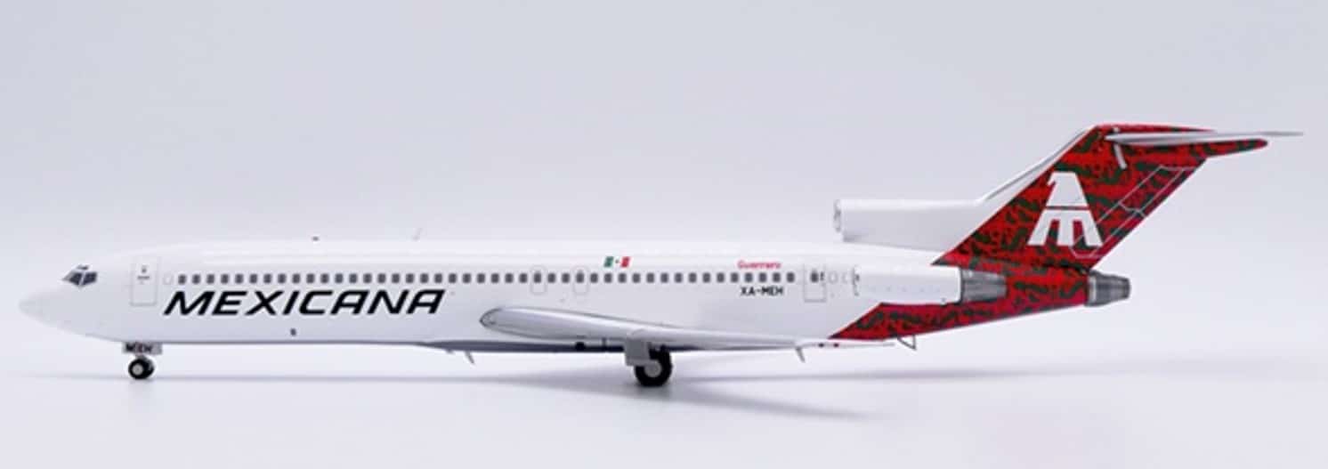JC Wings 1:200 Mexicana Boeing B727-200 XA-MEH (LH2393)