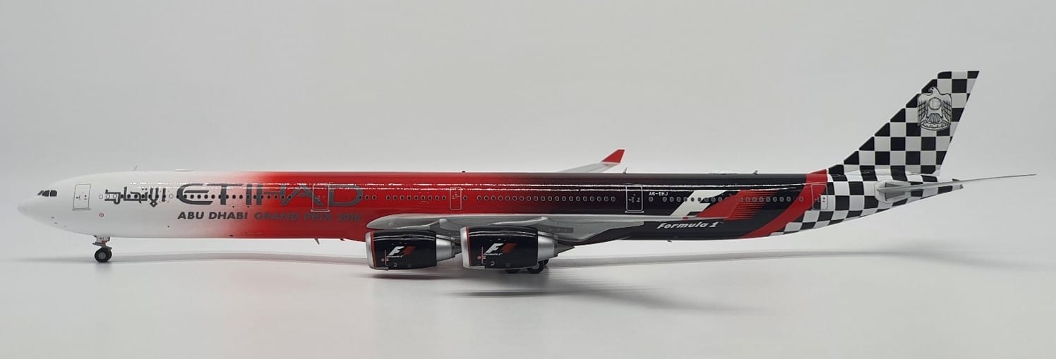 JC Wings 1:200 Etihad Airways Airbus A340-600 "Abu Dhabi Grand Prix" A6-EHJ (XX20692)