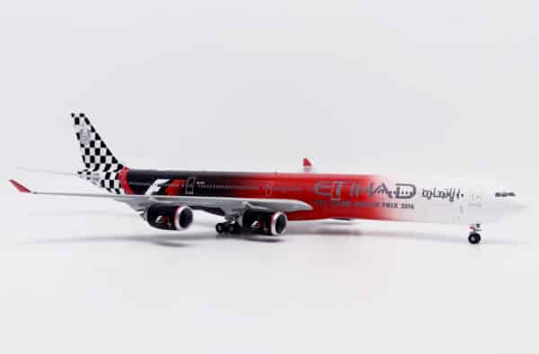 JC Wings 1:200 Etihad Airways Airbus A340-600 "Abu Dhabi Grand Prix" A6-EHJ (XX20692) - Image 4