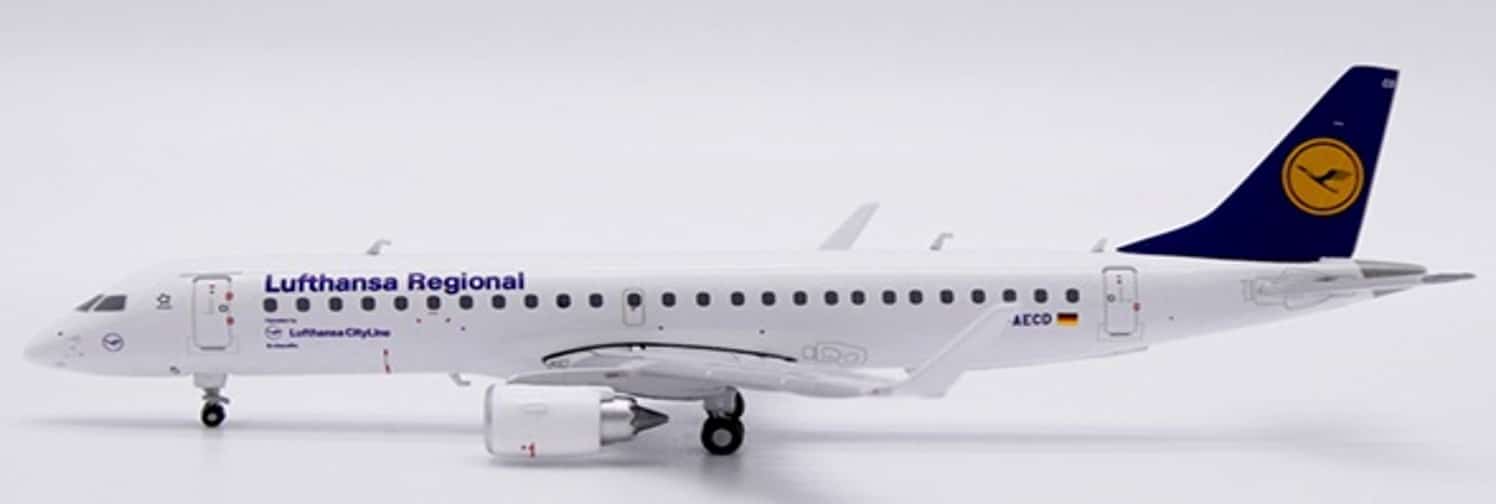 JC Wings 1:400 Lufthansa Regional (Lufthansa CityLine) Embraer ERJ-190LR "Schkeuditz" D-AECD (XX40125)