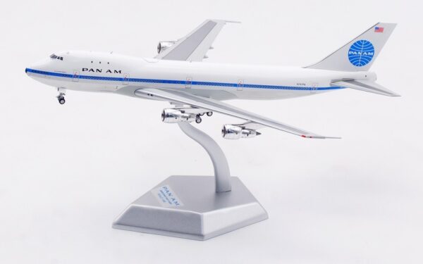 HX Models 1:400 Pan American World Airways (Pan Am) Boeing B747-100 "Clipper America - Flaps Up" N747PA (B551401P) - Image 2