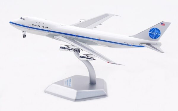 HX Models 1:400 Pan American World Airways (Pan Am) Boeing B747-100 "Clipper America - Flaps Up" N747PA (B551401P) - Image 4
