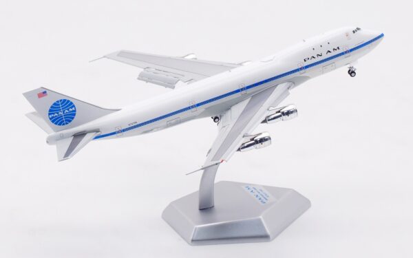 HX Models 1:400 Pan American World Airways (Pan Am) Boeing B747-100 "Clipper America - Flaps Down" N747PA (B551401PF) - Image 4